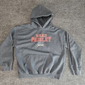 Brad Paisley Hoodie Mens Large Country Nation Tour Pullover Sweatshirt Music